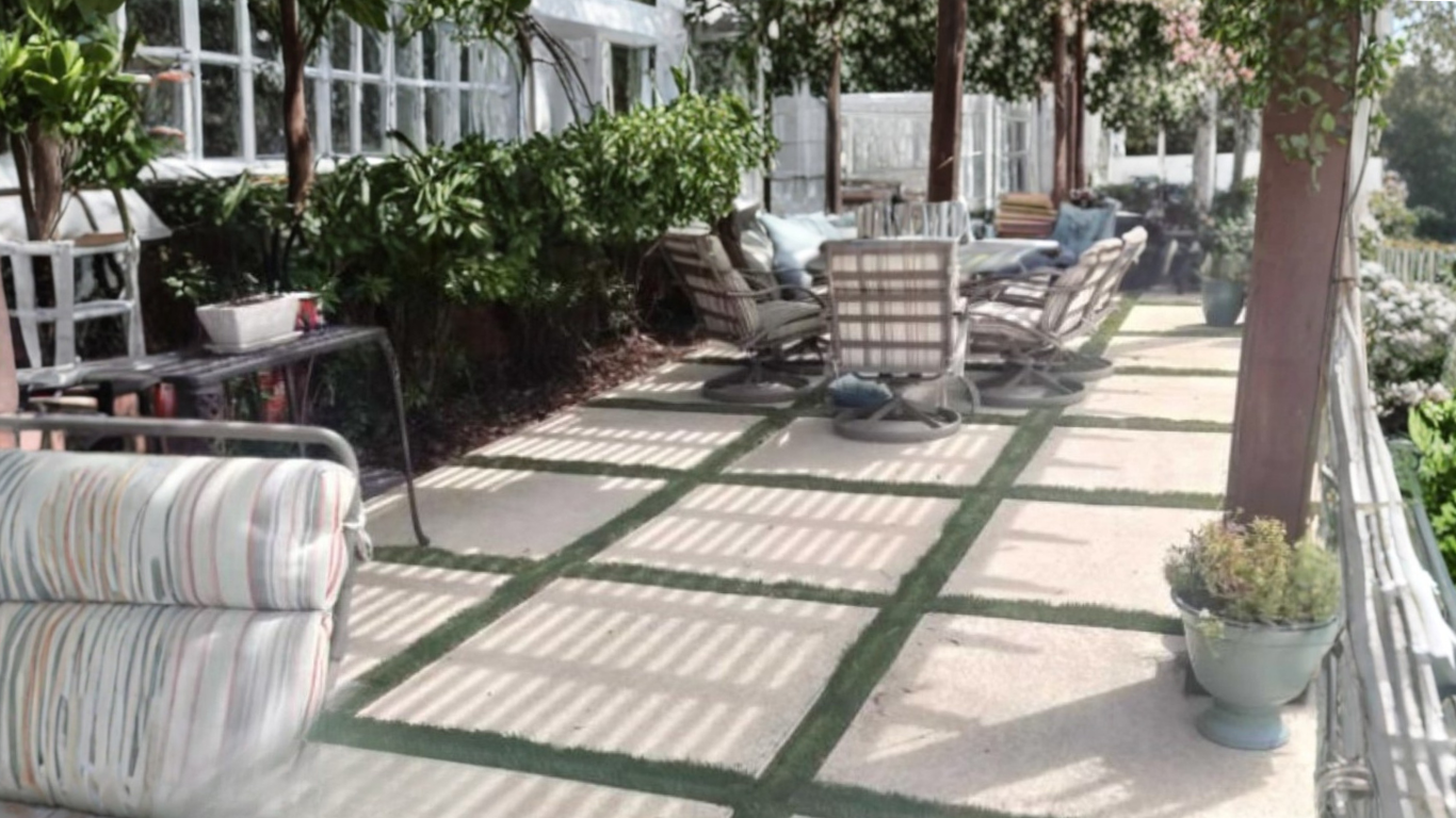 Covered Patio Restoration Revives Outdoor Living Space in Bellaire, TX