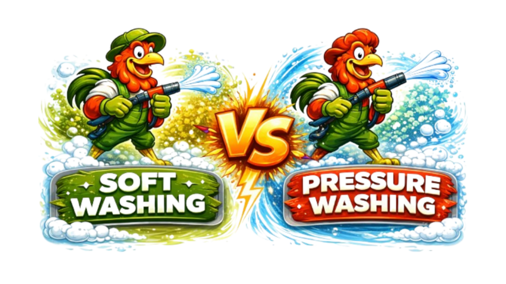 Soft Washing vs Pressure Washing Houston TX: 7 Things Every Homeowner Must Know