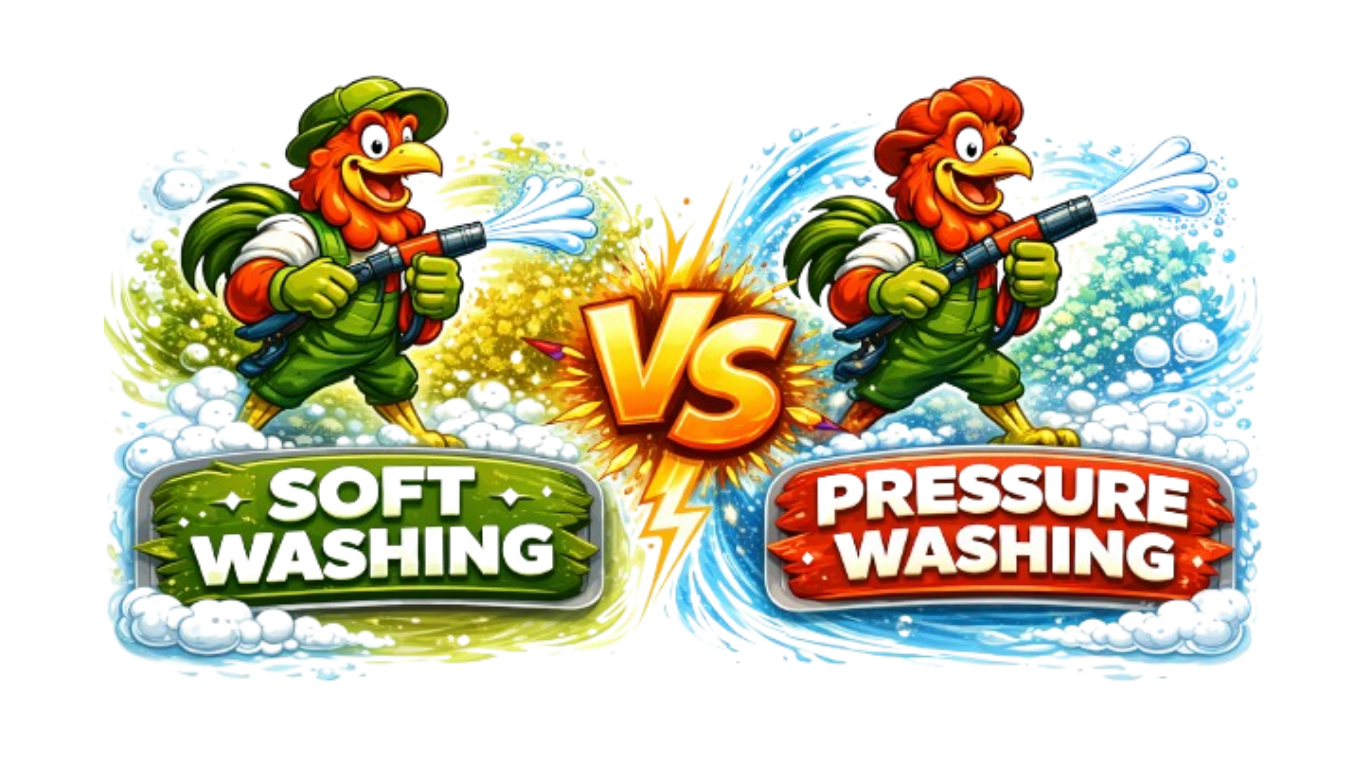 Soft Washing vs Pressure Washing Houston TX: 7 Things Every Homeowner Must Know